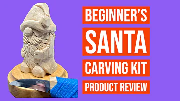 BeaverCraft Beginner Santa Carving Kit - Learn To Whittle