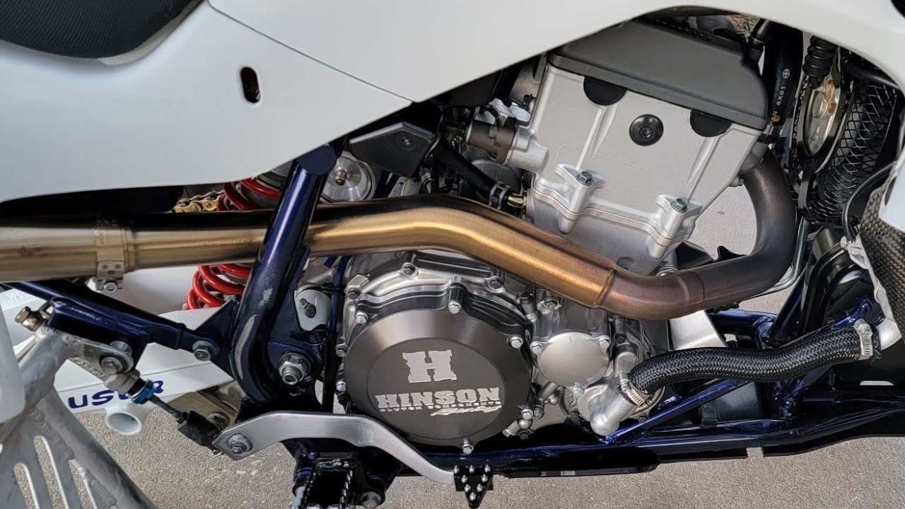 Suzuki LTZ400 Hinson Quick Change Clutch Cover YouTube