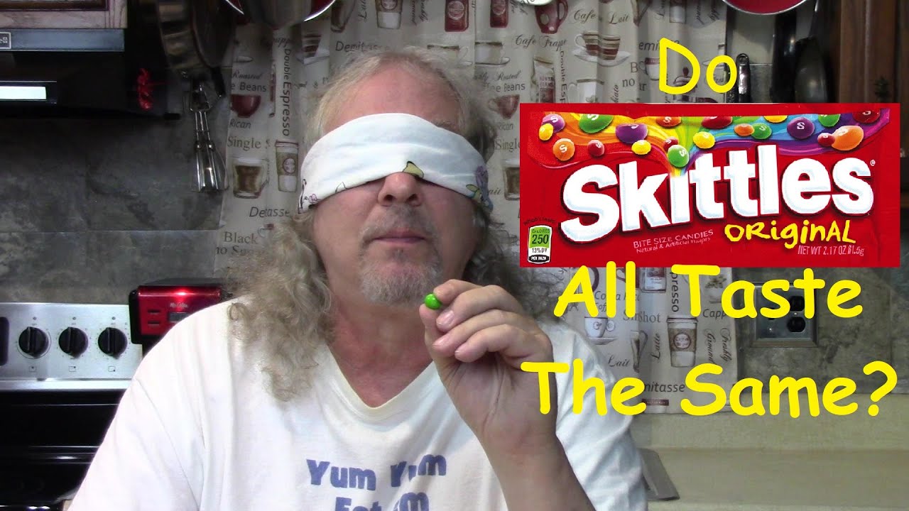 Do Skittles only have One Flavor? Taste Test YouTube