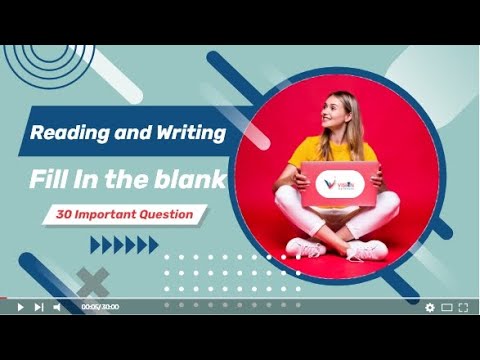 Reading and Writing : Fill In the blank | 30 Important Question | Vision Overseas | PTE | 2021