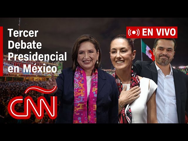 Así fue el Tercer Debate Presidencial entre Sheinbaum, Gálvez y Máynez | Elecciones en México 2024