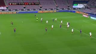Gol de Martin Braithwaite Barcelona vs Sevilla 3-0 2021