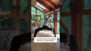 Ocho movimientos para la espalda, en la silla
