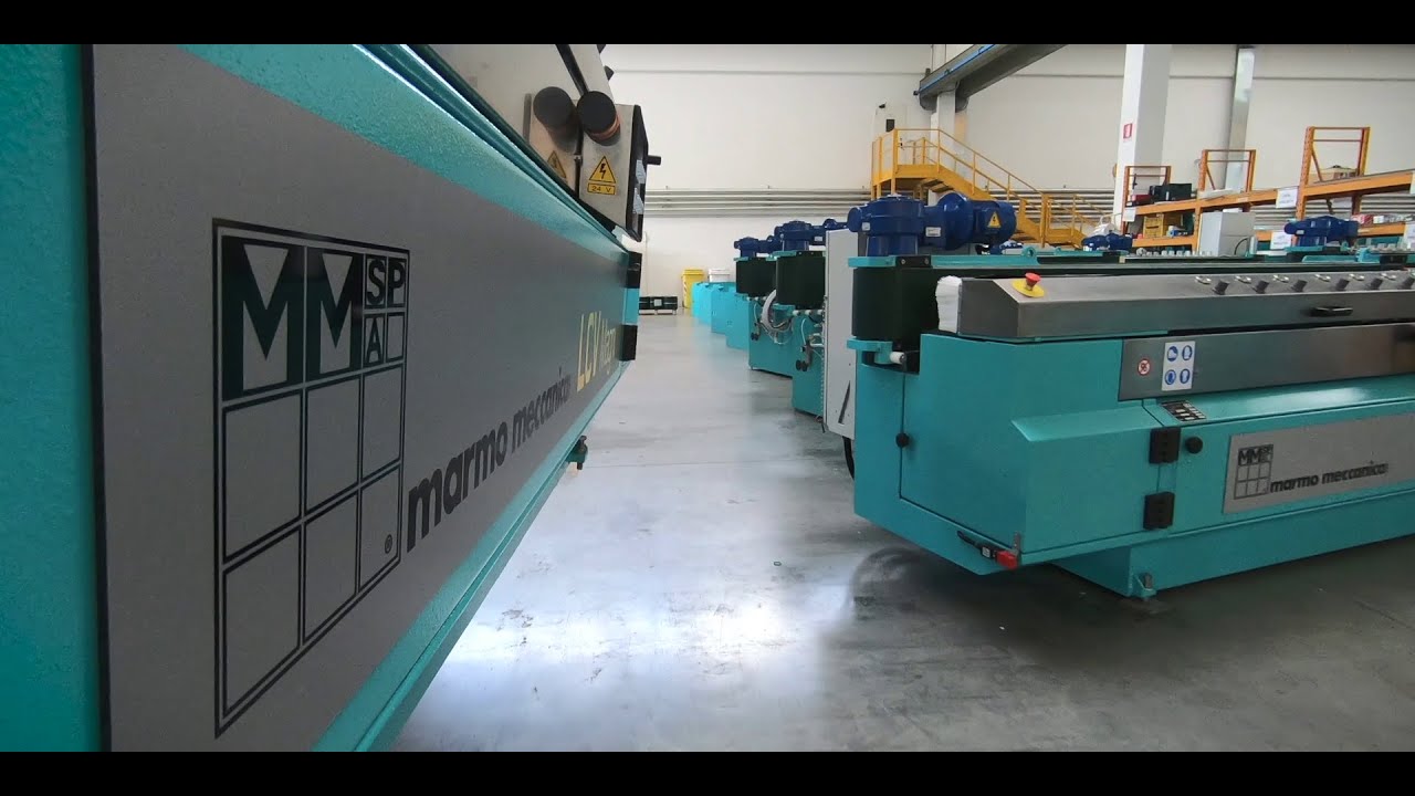 MARMOMECCANICA Profil ve Alın Pah Cila Makineleri