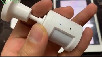 hướng dẫn kết nối cảm biến chuyển động tuya zigbee vào hub & app TUYA