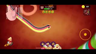 Wormszone.io Aggressive German Worm on multi-kill Gameplay 003 #gameplay #games #gaming #fun HD