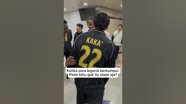 Puluhan legenda Sepak Bola saat Nexon Icons Match #manchesterunited #beritabola