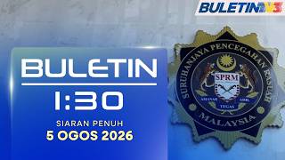 Tiga Individu Direman Disyaki Bersubahat Seleweng RM450,000  | Buletin 1:30, 5 Ogos 2026