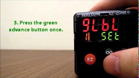 Watlow EZ-ZONE PM 2 of 8 - Change temperature unit