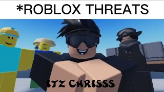 D4DJ Death Threats meme (Roblox Threats) Resimi