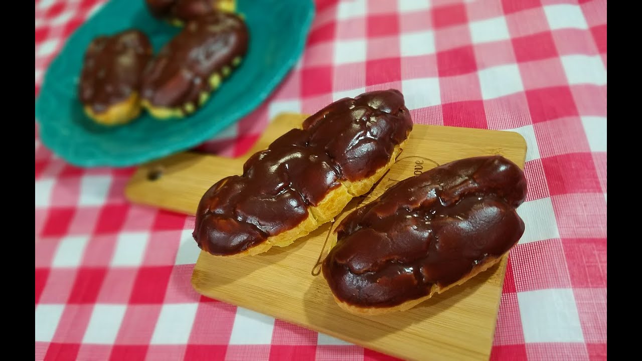 Chocolate Eclairs - What's For Din'? - Courtney Budzyn - Recipe 34