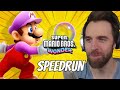 GETTING A TOP 3 SPEEDRUN TIME IN MARIO WONDER. (youtooz out now see description!!)