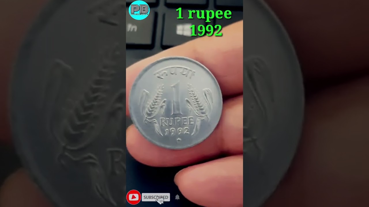 1 rupee 1992 Coin Value|1 Rupee FSS coin|Rare Coin|coin|