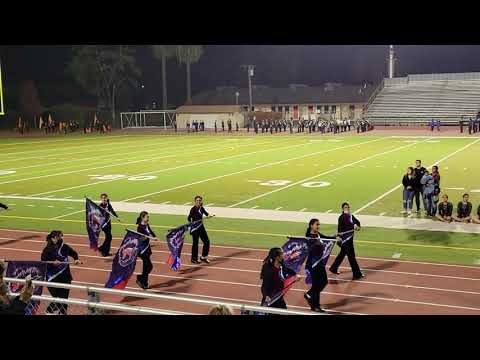 Mulcahy Middle School marching band 11/2/21