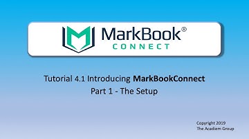 4-1 Introducing MarkBook CONNECT
