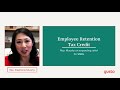 A Discussion on the Employee Retention Tax Credit with Rep. Stephanie Murphy