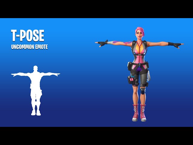 Fortnite T-Pose emote 10 Hours 