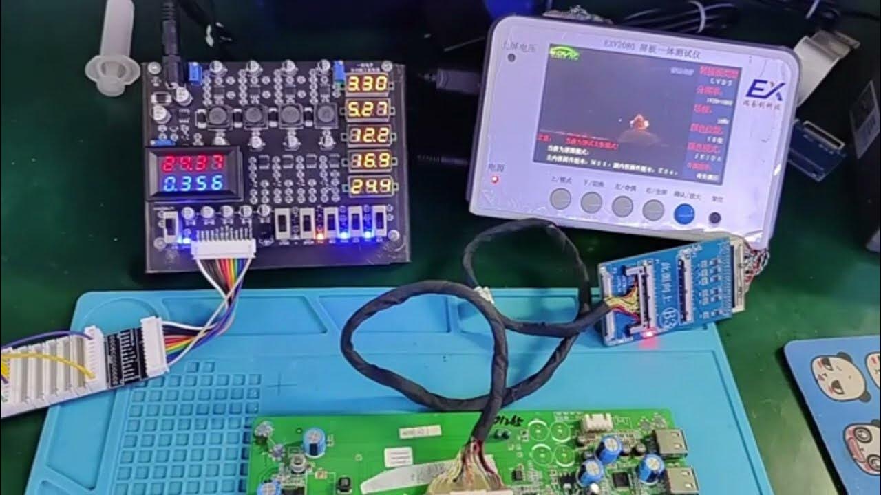 EXV2080 TV Mainboard tester lcd led tv panel tester LVDS/MINILVDS/4K