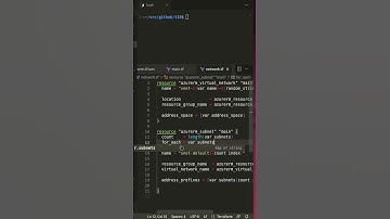 #TerraformTEN /22 Dynamic Resources with FOR_EACH #Shorts #terraform