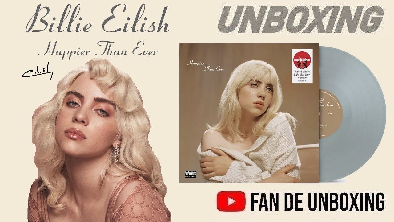 【未開封・限定盤】Billie Eilish ビリー・アイリッシュ BOX Billie Eilish - Happier Than Ever (Target Exclusive) VINYL