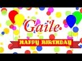 Happy birt.ay gaile song