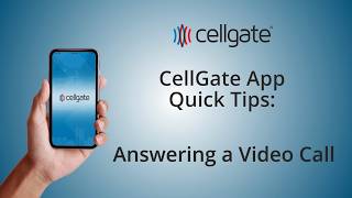 Inside CellGate - CellGate App - Answering a Video Call  #videointercom #accesscontrol
