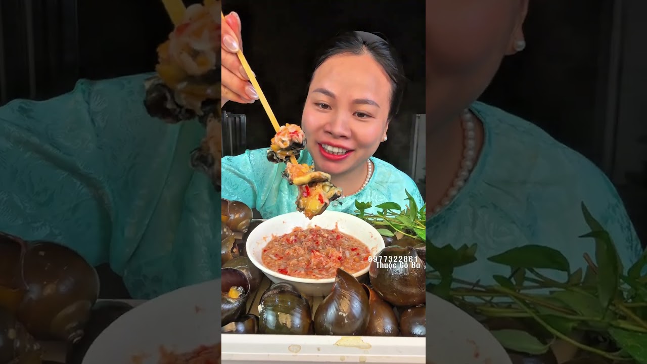 Ốc Nóng Chấm Mắm Ruốc Xổi Chua Ngọt - Thuộc Cô Ba 0977322861