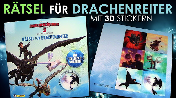 Dragons 3 - Taschenbuch - Rätsel für Drachenreiter mit 3D Stickern - Die geheime Welt