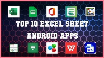 Top 10 Excel Sheet Android App | Review