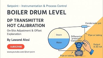 Boiler Drum Level   DP Transmitter - Hot Calibration