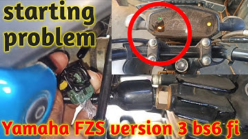 Yamaha FZ s version 3 bs6 starting
