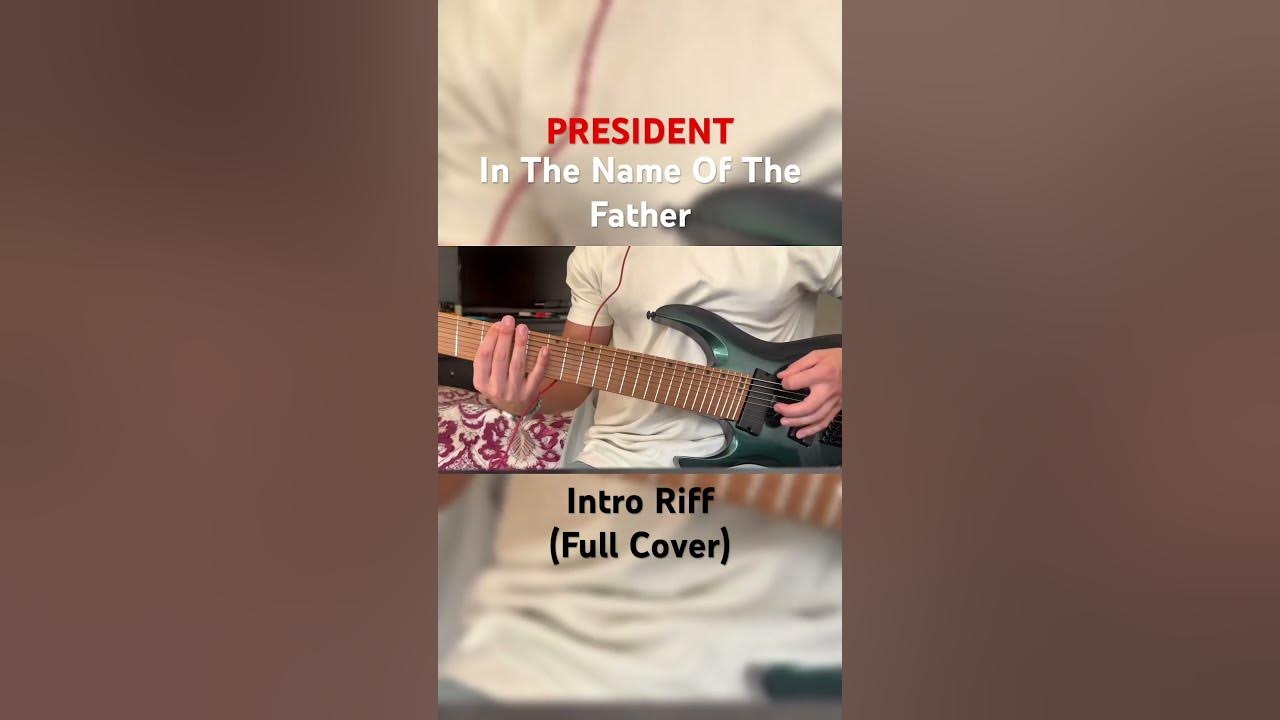 PRESIDENT - In the name of the father #guitarcover #president #inthenameofthefather #metal #guitar