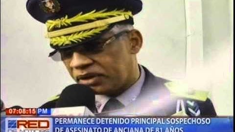 Permanece detenido principal sospechoso de asesinato de anciana de 81 años