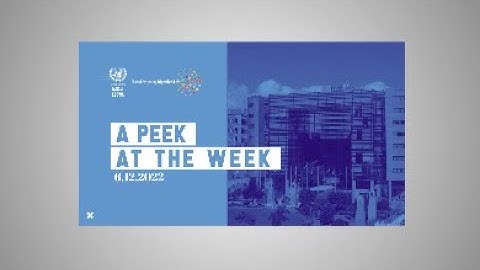 A Peek at the Week (6 December 2022)
