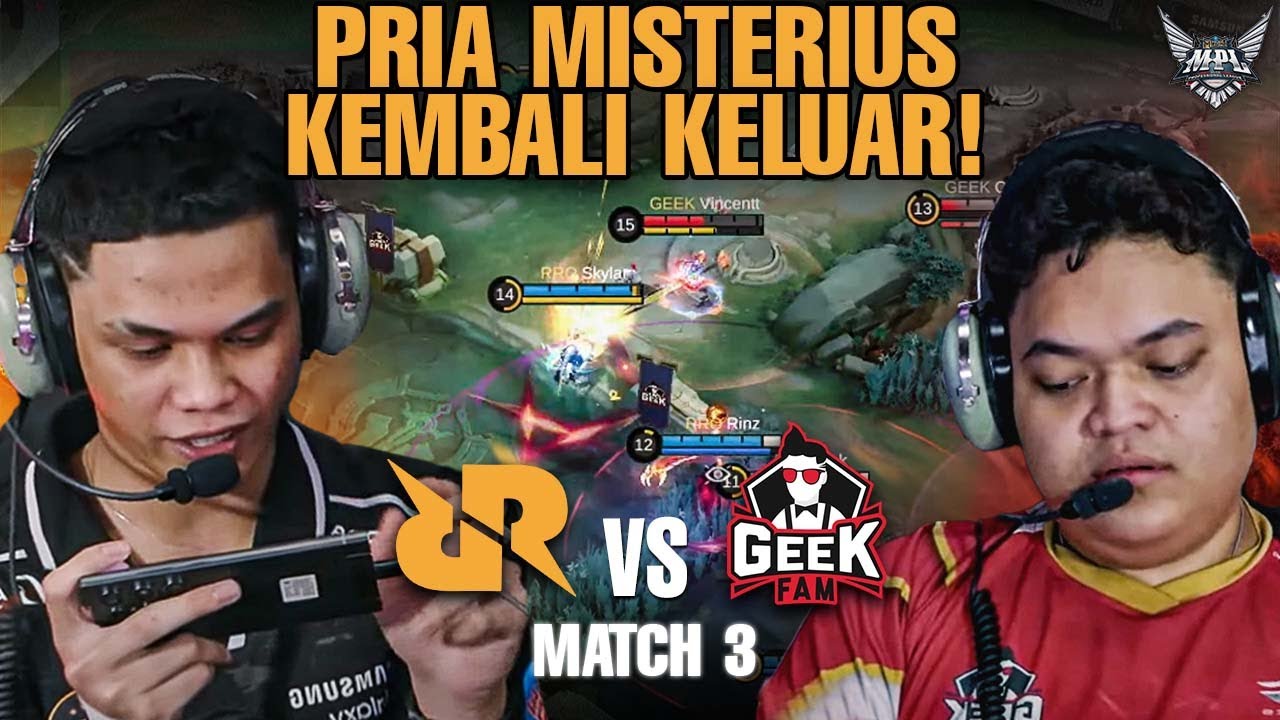 SKYLAR KEMBALI MENGGUNAKAN MACAN!! AJANG REBUTAN FARAMIS!! - RRQ VS GEEK MATCH 3