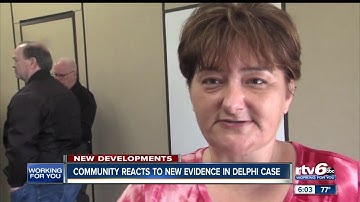Community reacts to new evidence in Delphi case
