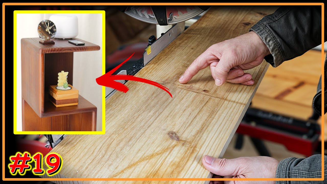 AUS PINIENHOLZ ENTSTEHT EIN STILVOLLES DEKO-OBJEKT! (VIDEO #19) 