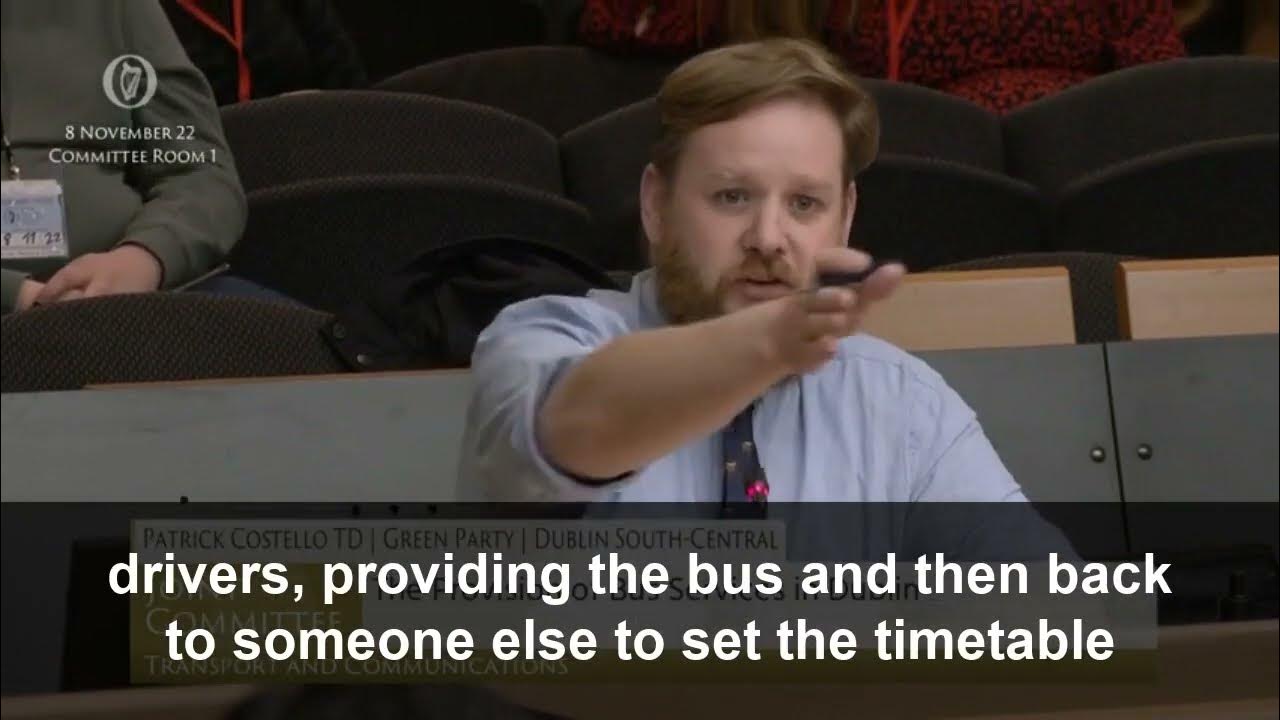 Gspine Busconnects Patrick Costello TD 17/11/2022 YouTube