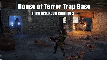 House of Terror Trap part 3- rust solo vanilla