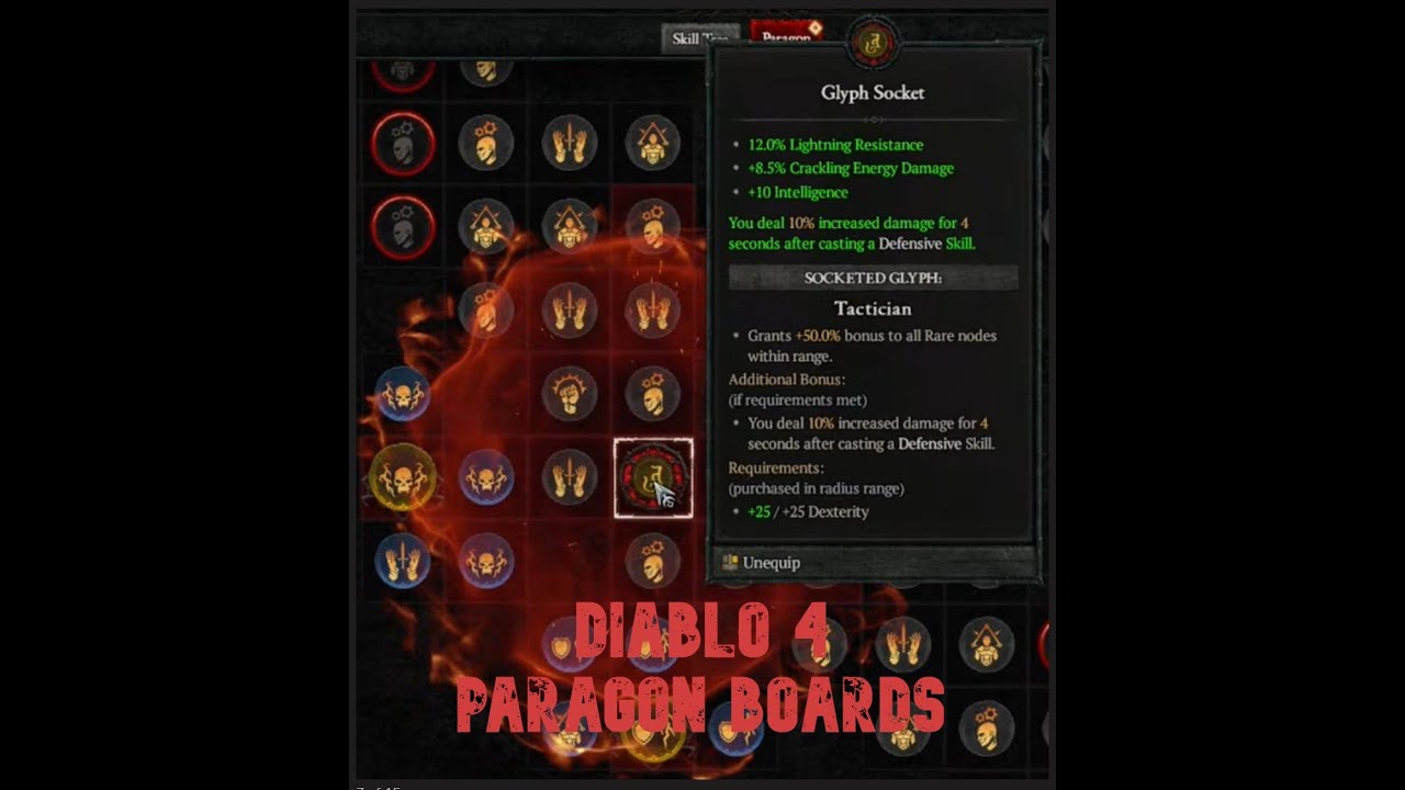 Diablo 4 | Paragon Boards, Endgame System Preview - YouTube