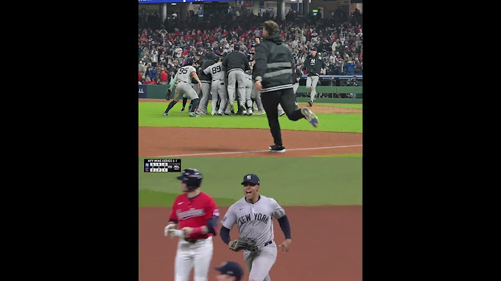 The Yankees are #WorldSeries bound!