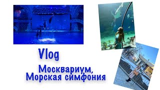 Vlog//Поход в Москвариум, шоу Морская симфония