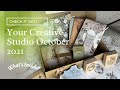 Your Creative Studio Unboxing and Ideas: October 2021