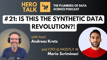 Hero Talk: Is This The Synthetic Data Revolution?! With Mario Scriminaci - PoDS #21