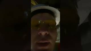 Bad fire damper installation