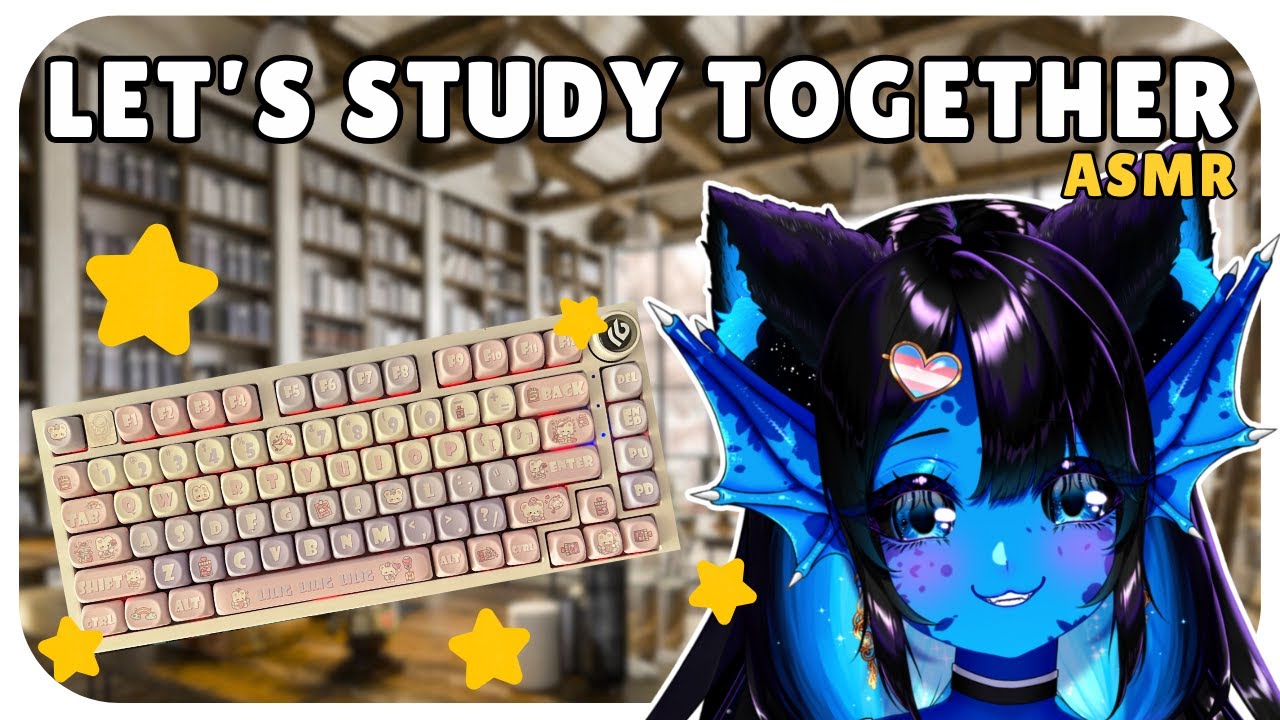 [ ASMR ] Keyboard soothing sounds to help you study ✨