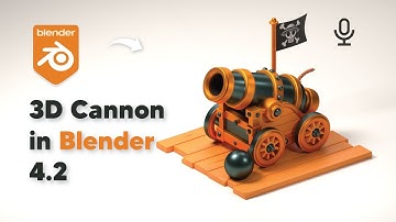 From Scratch to Finish: 3D Cannon Modeling in Blender  | BEY 3D