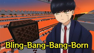 Creepy Nuts - Bling‐Bang‐Bang‐Born｜마인크래프트 노트블록 커버