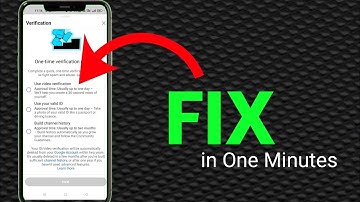 One Time Verification Needed YouTube | Fix In One Minute