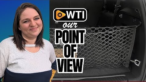 Trunk Envelope Style Mesh Cargo Nets | POV | Would you buy it?